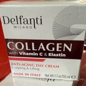 Collagen Anti-Aging Day Cream - sculpting & lifting DELFANTI Milano 1.7 oz.